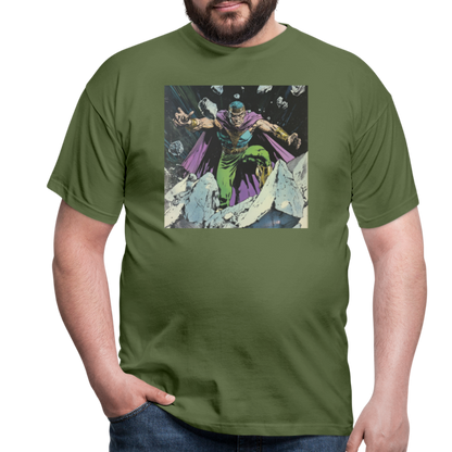 Granitus, T-shirt herr - Militärgrön