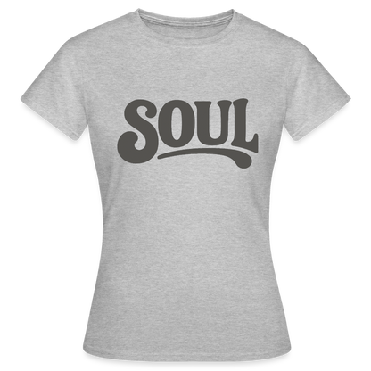 All About Soul, T-shirt dam - gråmelerad