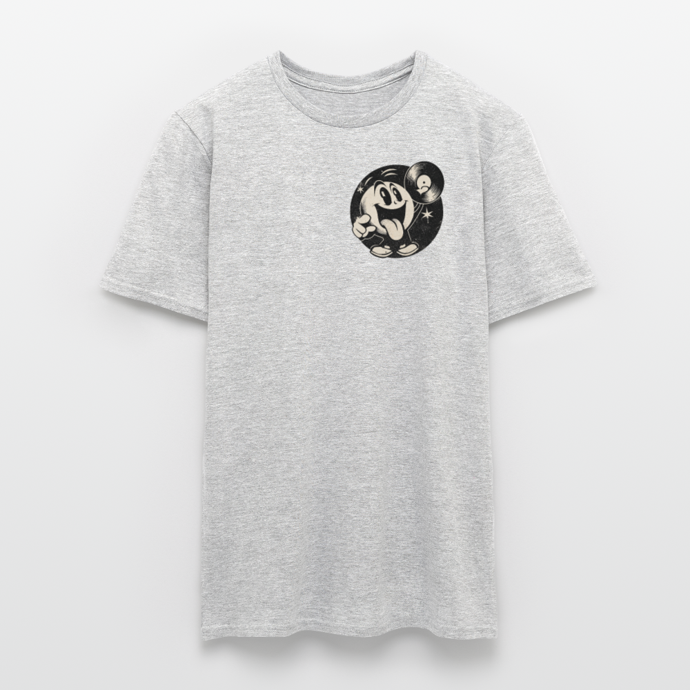 Groove Chaser, T-shirt herr - gråmelerad