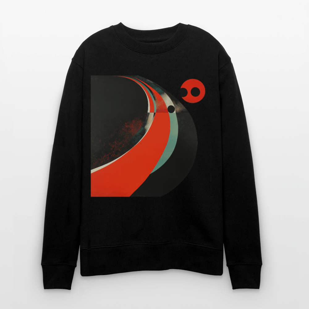 Distant Vinyl Dreams, Ekologisk sweatshirt CHANGER unisex från Stanley/Stella - svart