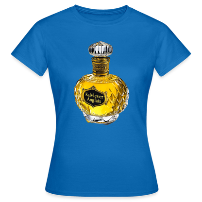 Eau de Perfume, T-shirt dam - royalblå