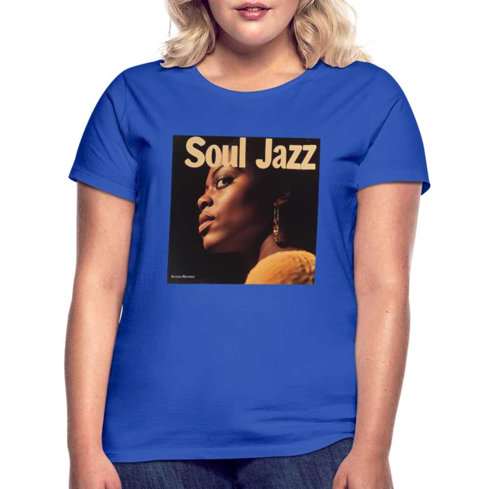 Acceso's Soul Groove: Jazz with a Beat, T-shirt dam - royalblå