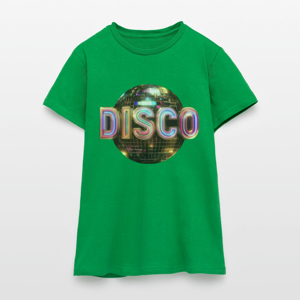 Disco Dreamscape, T-shirt dam - kellygrön