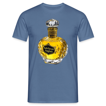 Eau de Perfume, T-shirt herr - duvblå 