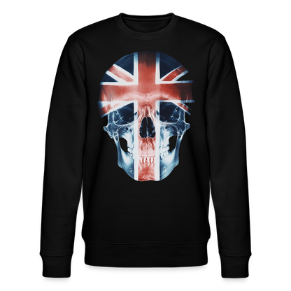 God Save the Skull, Ekologisk sweatshirt CHANGER unisex från Stanley/Stella - svart