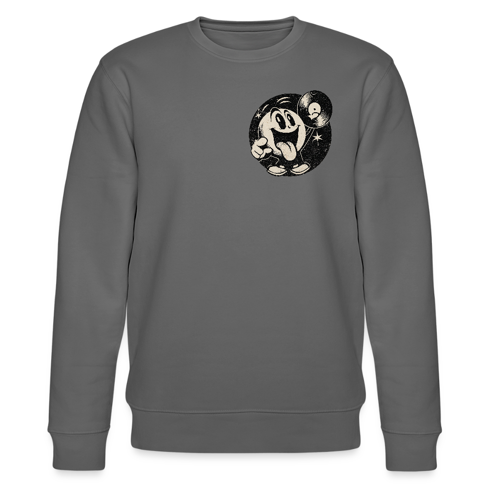 Groove Chaser, Ekologisk sweatshirt CHANGER unisex från Stanley/Stella - kolgrå