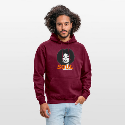 Luvtröja unisex - bordeaux