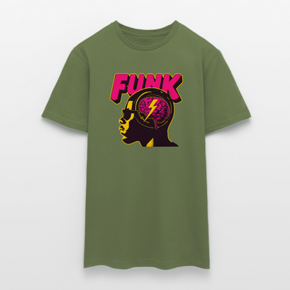 Funk Head, T-shirt herr - Militärgrön