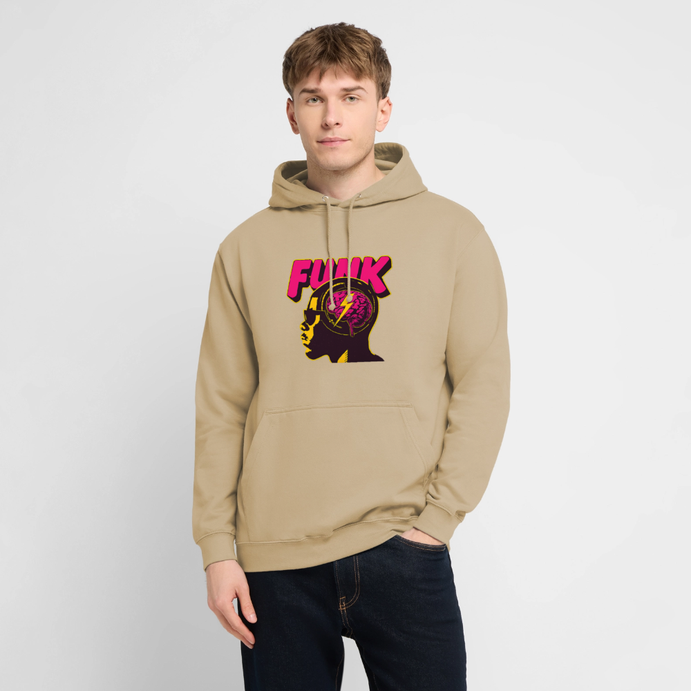 Funk Head, Luvtröja unisex - beige