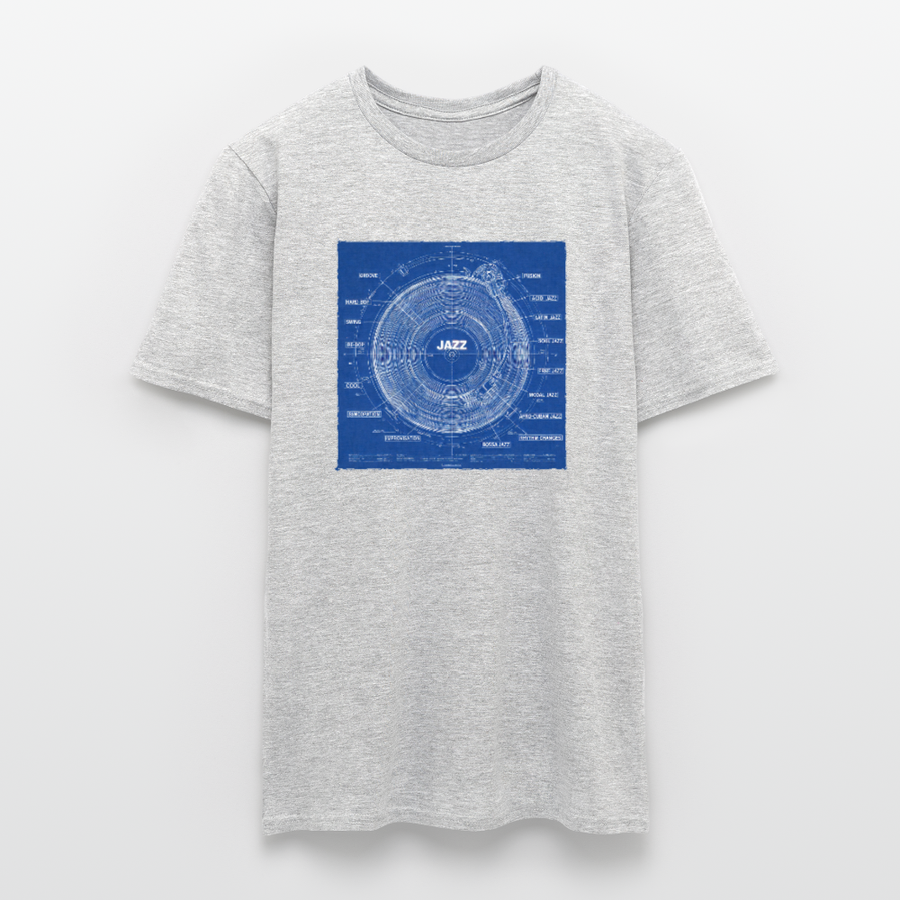Kind of Blueprint, T-shirt unisex - gråmelerad
