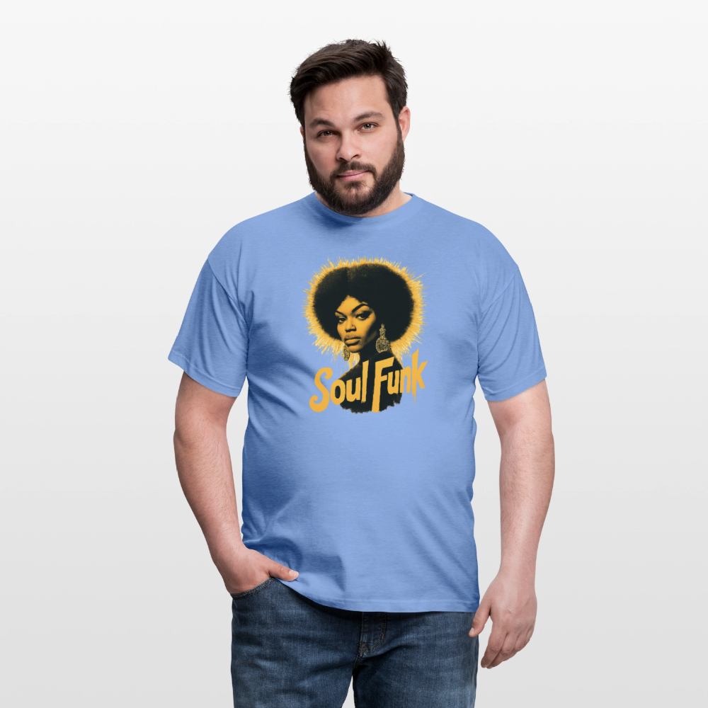 Soul Funk, T-shirt herr - carolina blue