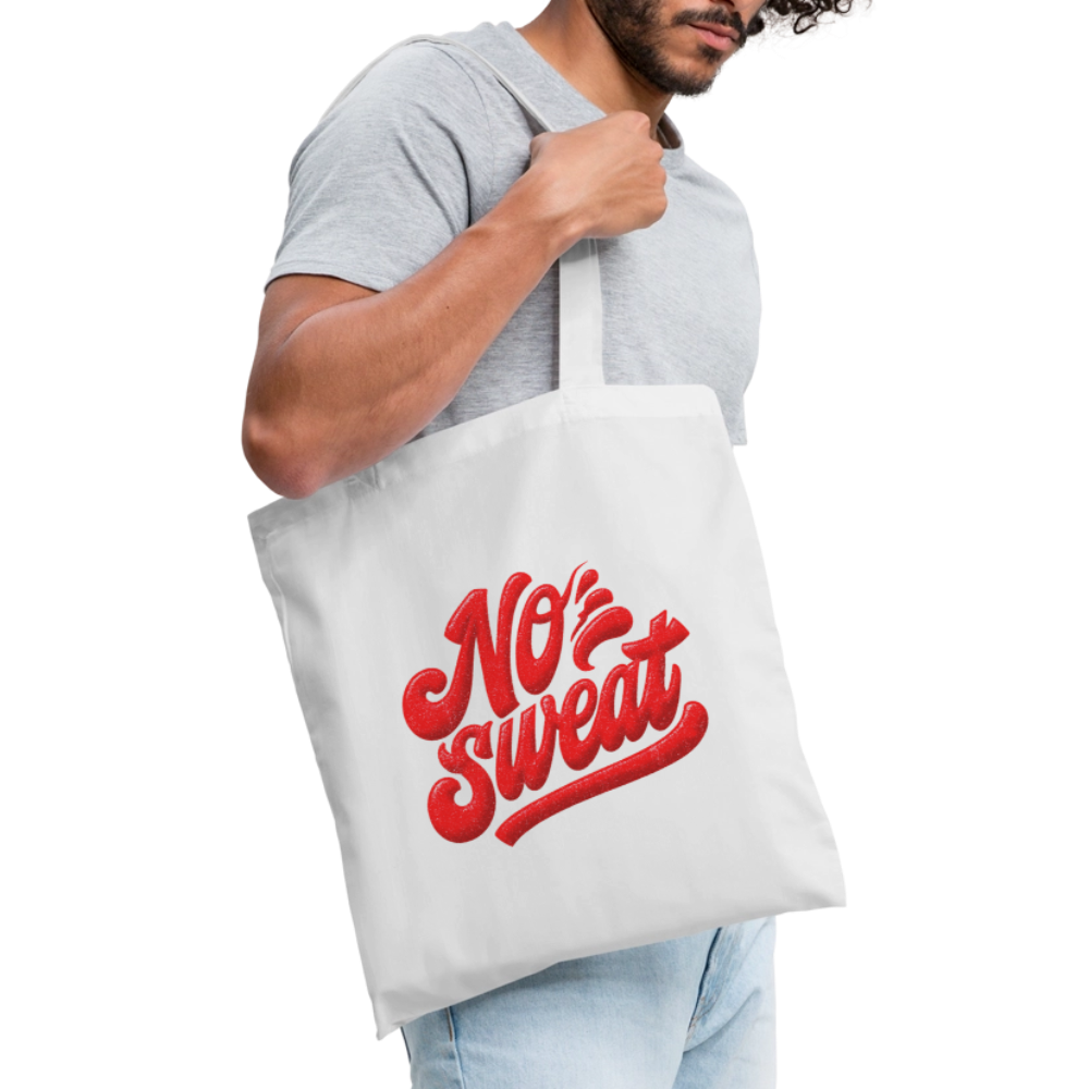 No Sweat, Tygväska - vit