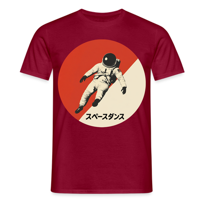 Space Dance, T-shirt unisex - tegelröd