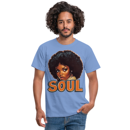 Soulful Vibes, T-shirt herr - carolina blue