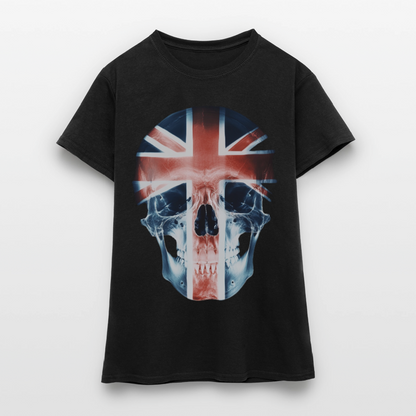 God Save the Skull, T-shirt dam - svart