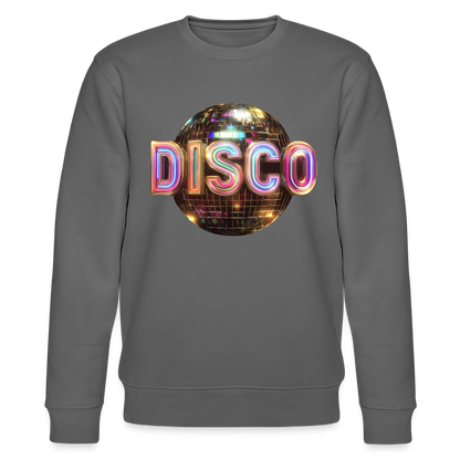 Disco Dreamscape, Ekologisk sweatshirt CHANGER unisex från Stanley/Stella - kolgrå