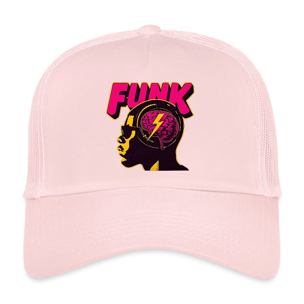 Funk Head, Trucker Cap - ljusrosa