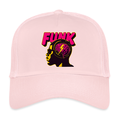 Funk Head, Trucker Cap - ljusrosa