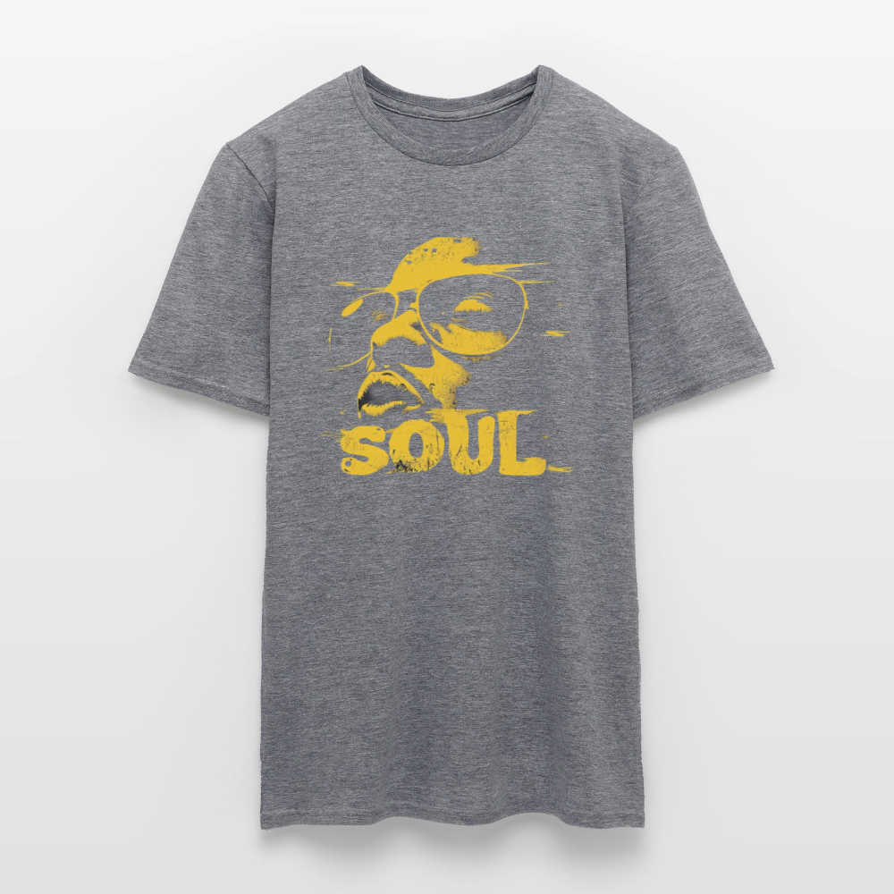 Funky Soul, T-shirt herr - grafitmelerad