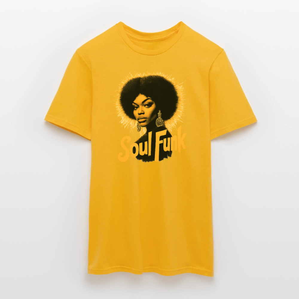 Soul Funk, T-shirt herr - gul