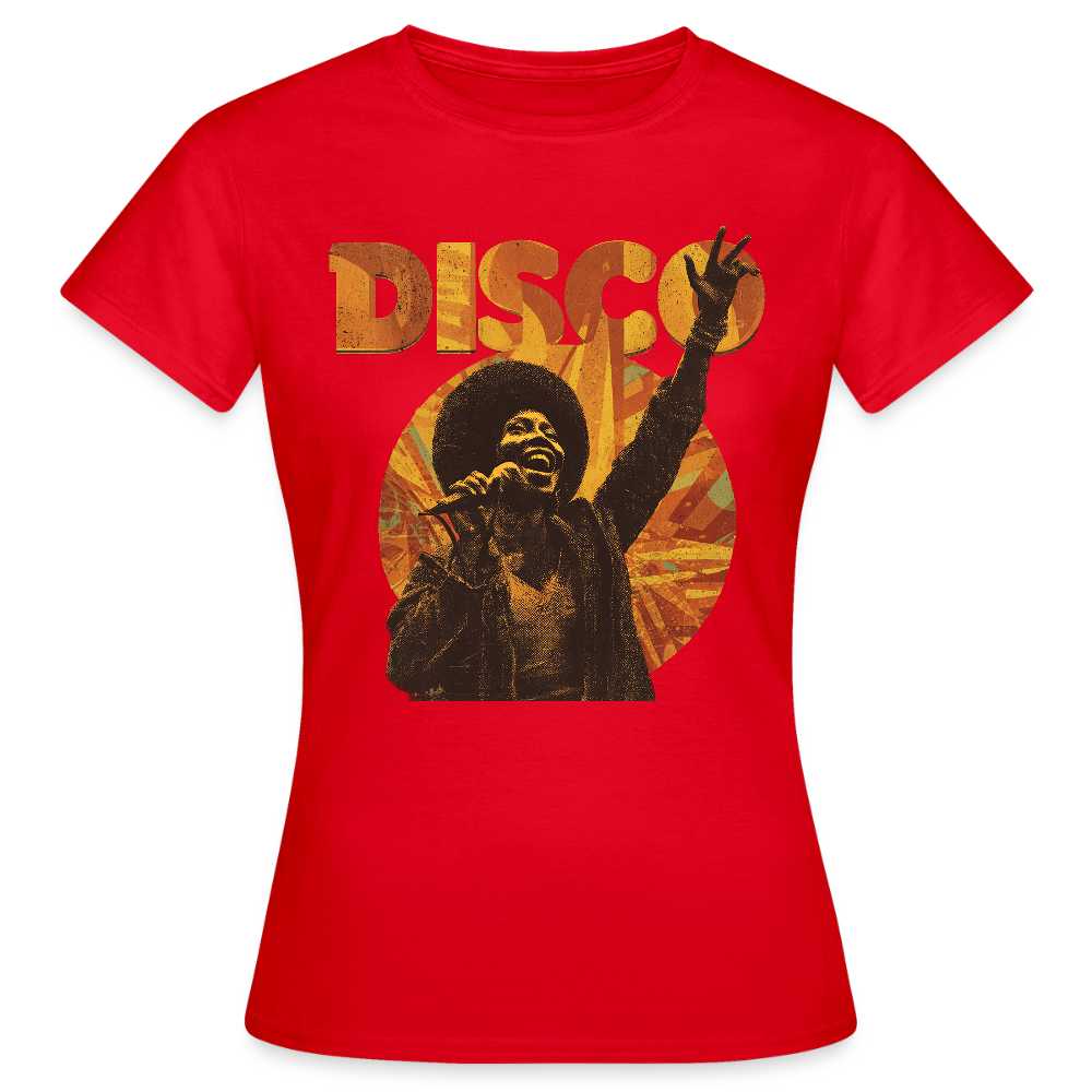 Boogie Soul, T-shirt dam - röd