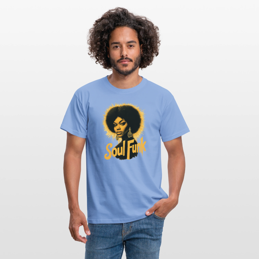 Soul Funk, T-shirt herr - carolina blue