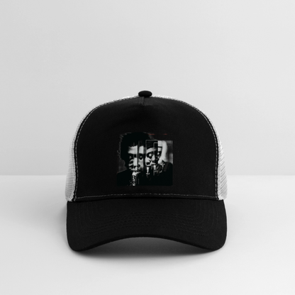 Between Breaths, Trucker Cap - svart/stengrå
