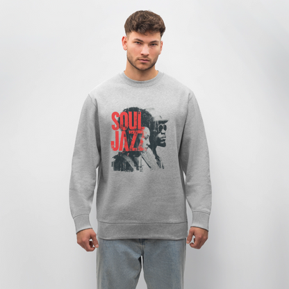 The Essence of Soul Jazz, Ekologisk sweatshirt CHANGER unisex från Stanley/Stella - gråmelerad