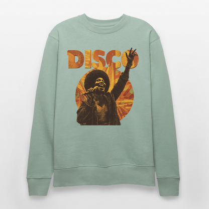 Boogie Soul, Ekologisk sweatshirt CHANGER unisex från Stanley/Stella - ljus grågrön