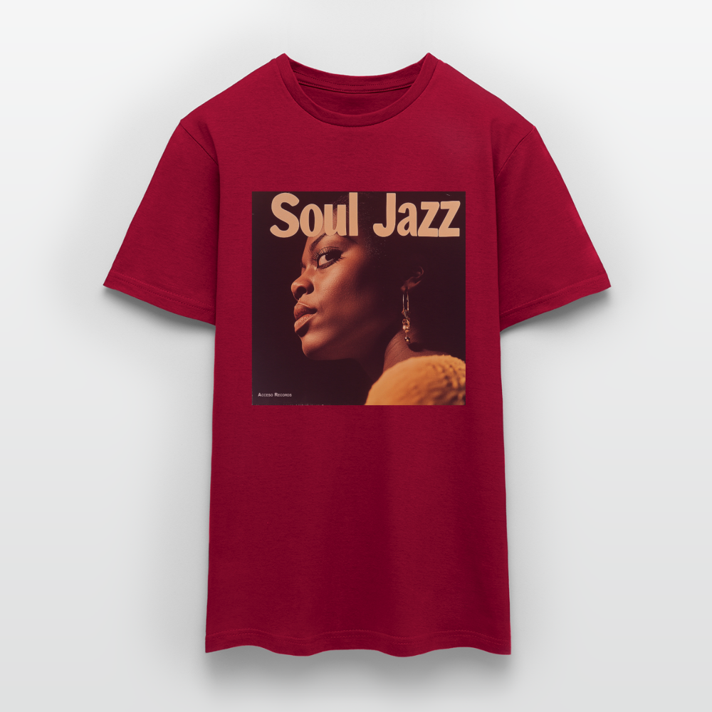 Acceso's Soul Groove: Jazz with a Beat, T-shirt herr - tegelröd