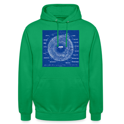 Kind of Blueprint, Luvtröja unisex - kellygrön