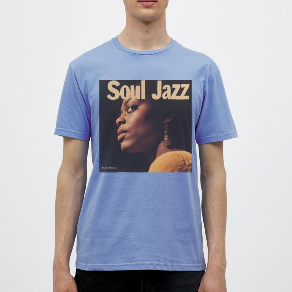 Acceso's Soul Groove: Jazz with a Beat, T-shirt herr - carolina blue