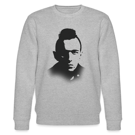 Stencil of Rebellion, Ekologisk sweatshirt CHANGER unisex från Stanley/Stella - gråmelerad