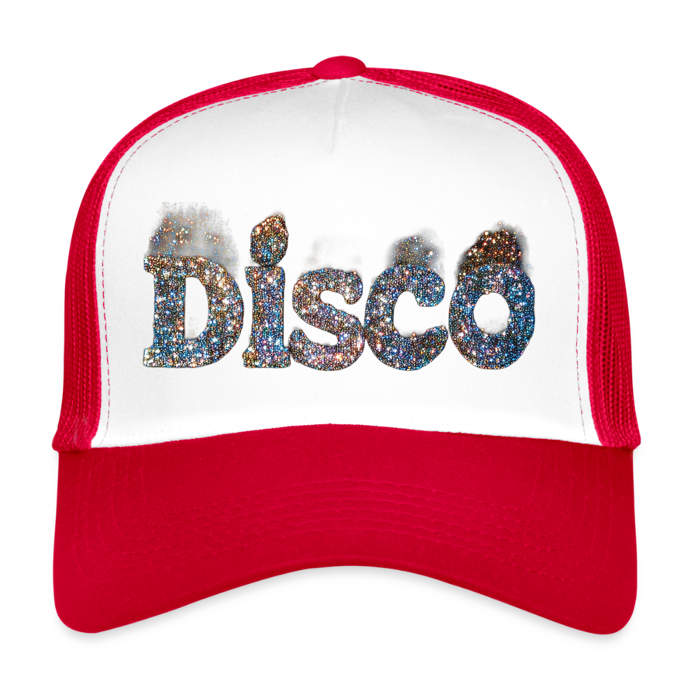Star Dust, Trucker Cap - vit/röd