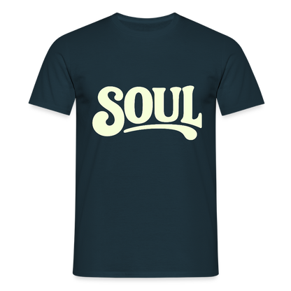 All About Soul, T-shirt unisex - marinblå