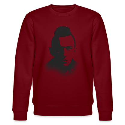 Stencil of Rebellion, Ekologisk sweatshirt CHANGER unisex från Stanley/Stella - vinröd