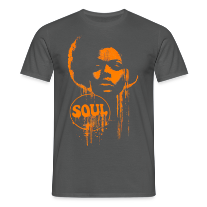 SOUL GLOW, T-shirt unisex - kolgrå