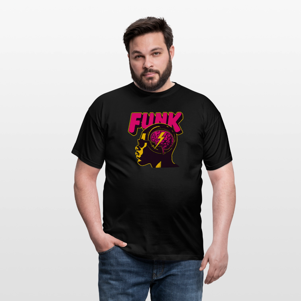 Funk Head, T-shirt herr - svart