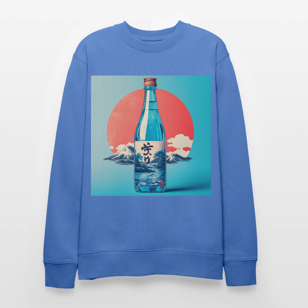 Stillhet i glas, Ekologisk sweatshirt CHANGER unisex från Stanley/Stella - blå