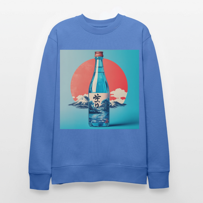 Stillhet i glas, Ekologisk sweatshirt CHANGER unisex från Stanley/Stella - blå