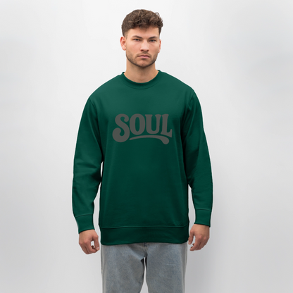 All About Soul, Ekologisk sweatshirt CHANGER unisex från Stanley/Stella - skogsgrön