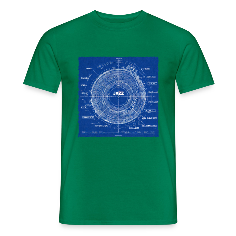 Kind of Blueprint, T-shirt unisex - kellygrön