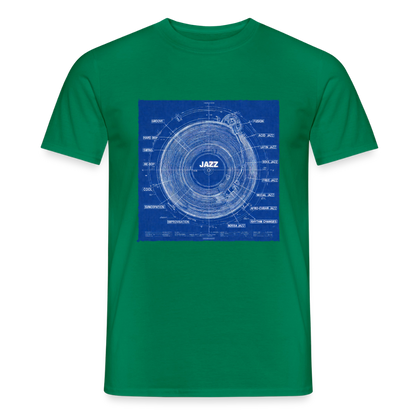 Kind of Blueprint, T-shirt unisex - kellygrön