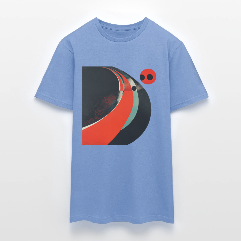 Distant Vinyl Dreams, T-shirt herr - carolina blue