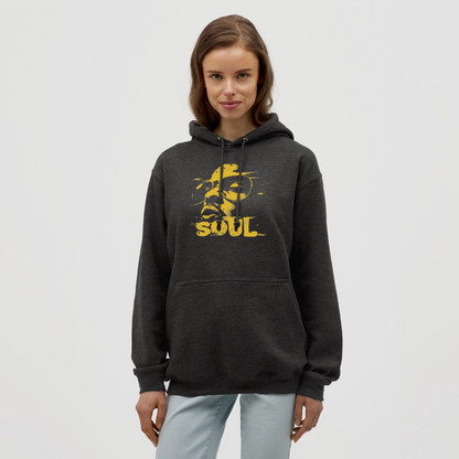 Funky Soul, Luvtröja hoodie unisex - kolgrå