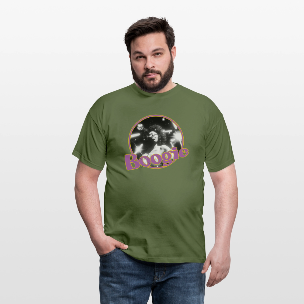 Electric Groove, T-shirt unisex - Militärgrön