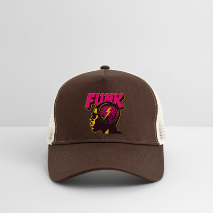 Funk Head, Trucker Cap - brun/beige