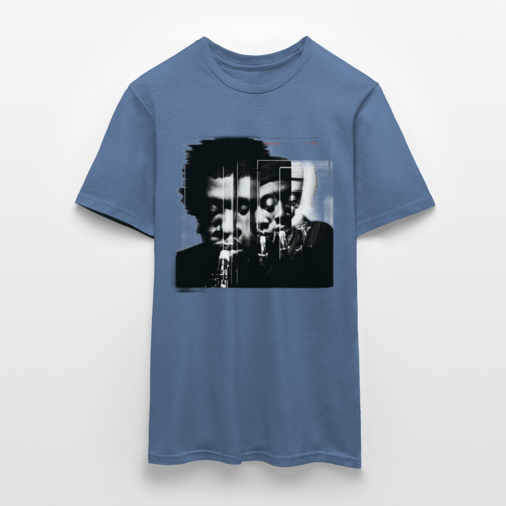 Between Breaths, T-shirt herr - duvblå 
