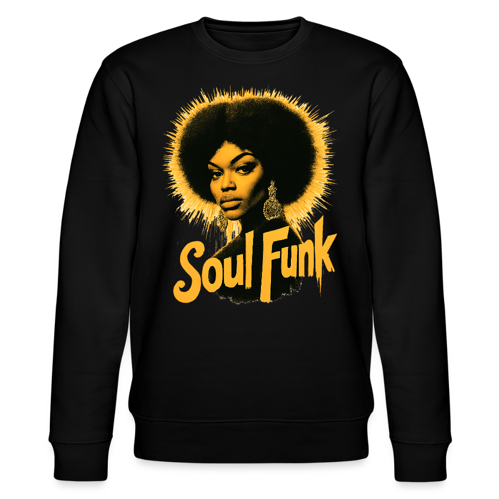 Soul Funk, Ekologisk sweatshirt CHANGER unisex från Stanley/Stella - svart