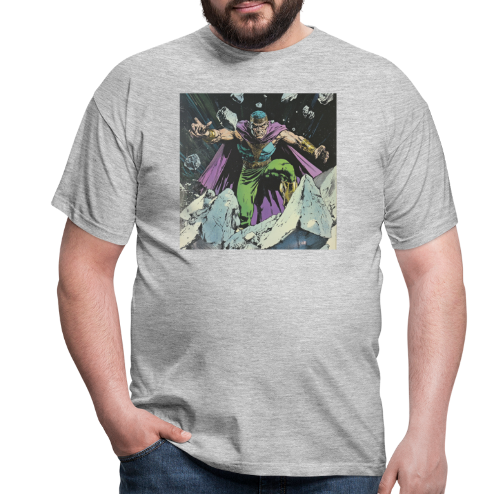Granitus, T-shirt herr - gråmelerad